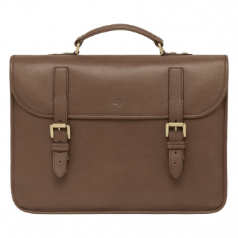 Briefcases Bark Brown